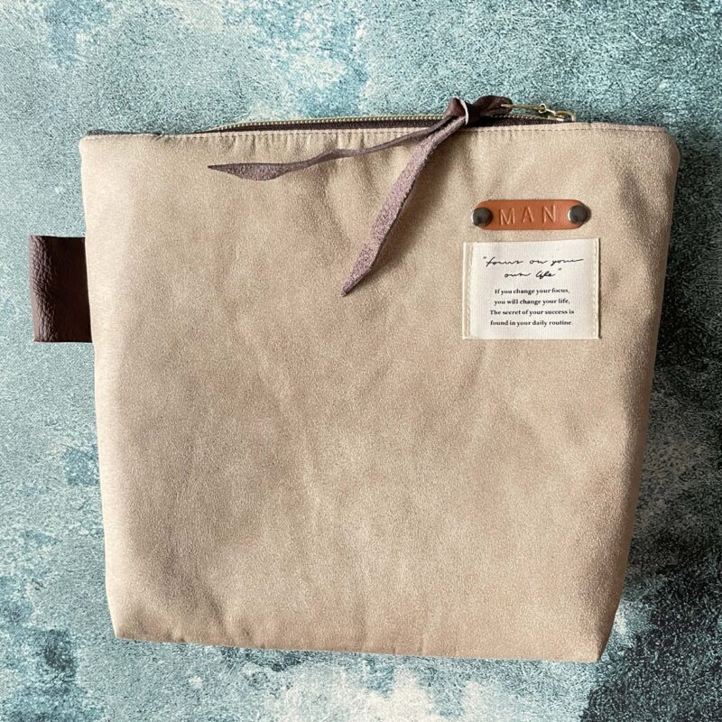 Stor necessär för män Elfenbensfärgad